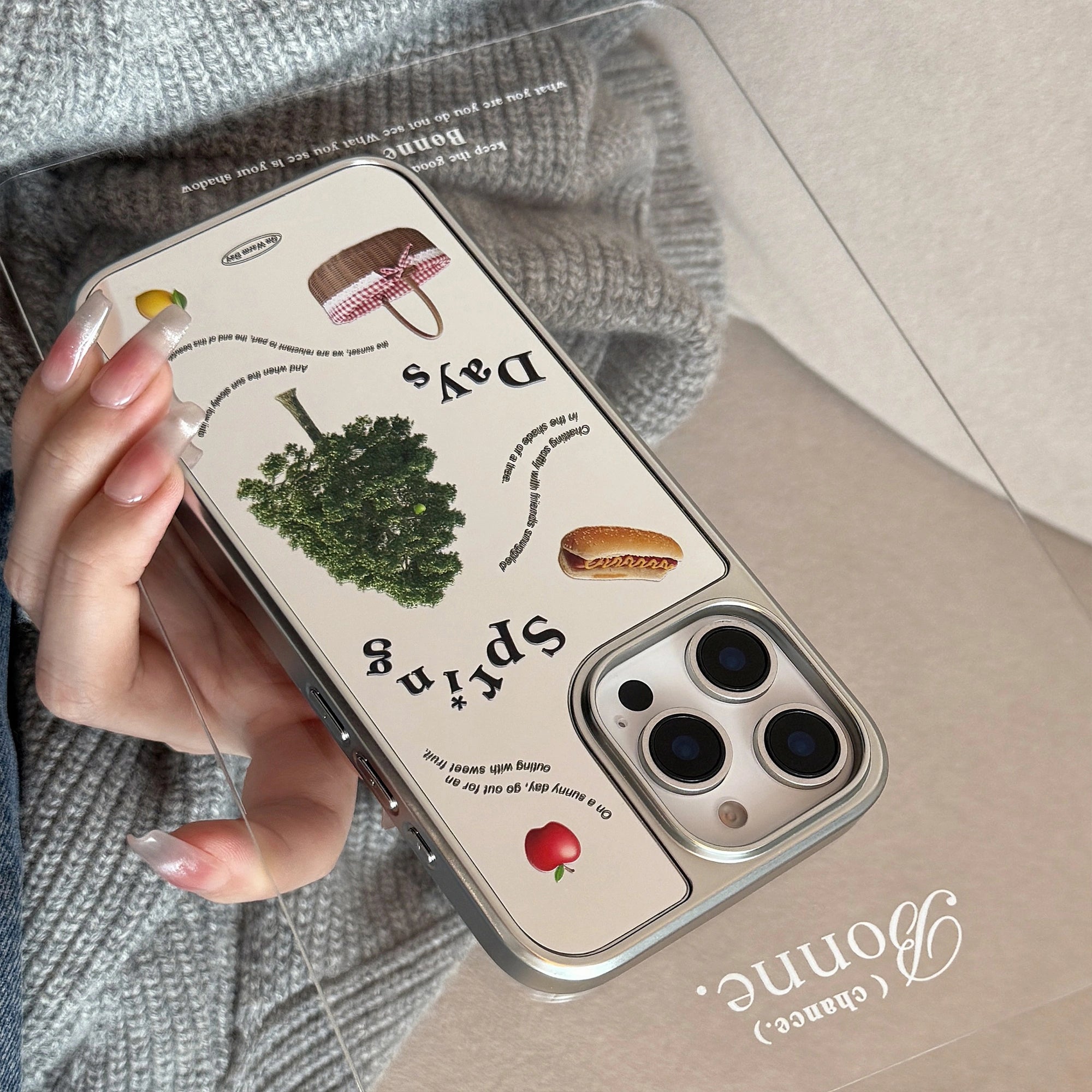 Picnic in the Woods - iPhone Case